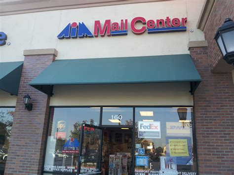 Customers that want to ship with UPS can go to our Authorized Shipping Outlet located inside of AIM MAIL CENTER 23 in FOUNTAIN VALLEY, CA. . Aim mail center